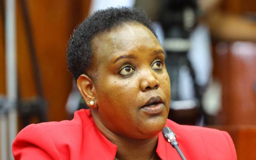 Fired CS Florence Bore response to Pres. Ruto