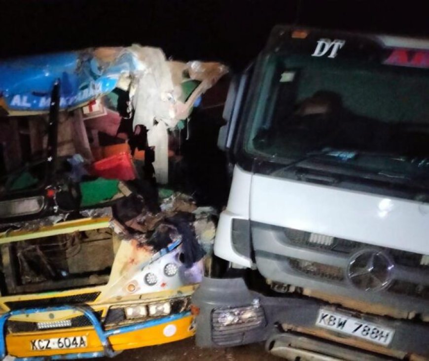 TRAGIC ACCIDENT ALONG GARISSA MWINGI ROAD CLAIMS LIVES