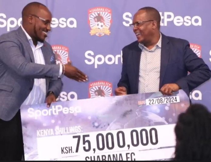 Shabana Fc Inks 75million Deal with Betting Giant Sportpesa